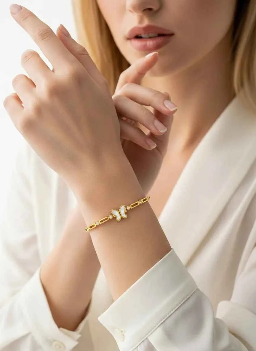 AURA BUTTERFLY BANGLE