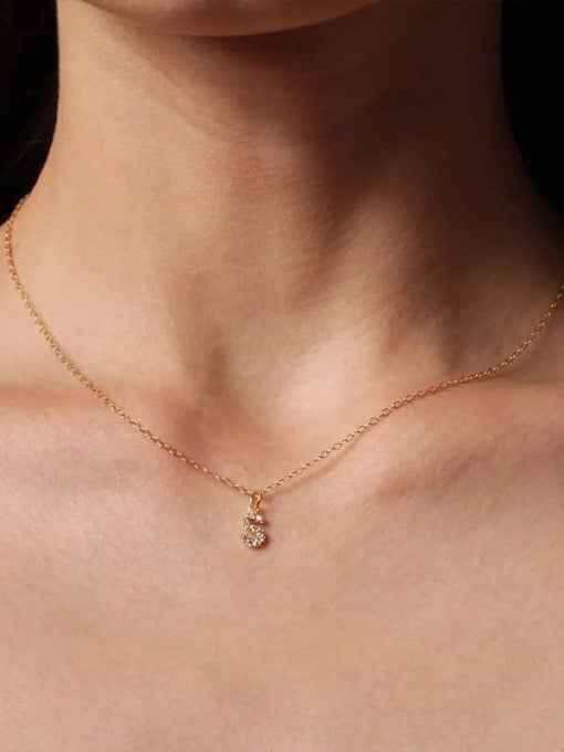 GOLDEN INITIAL S NECKLACE