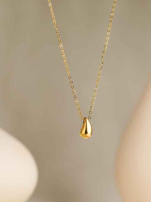 LUXEQA DEW DROP NECKLACE