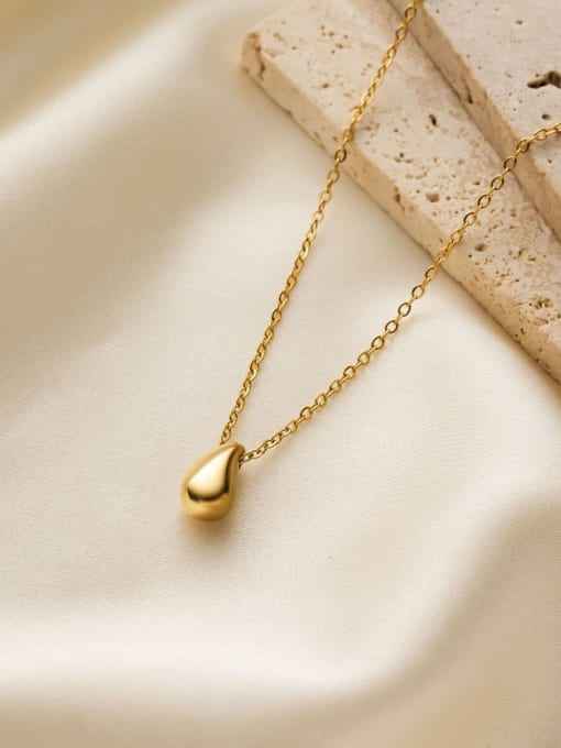 LUXEQA DEW DROP NECKLACE