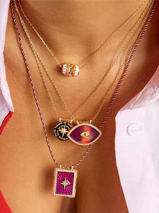 AVERRA EVIL EYE PENDANT NECKLACE