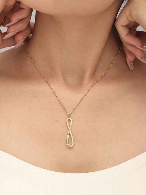 GOLDEN INFINITY NECKLACE