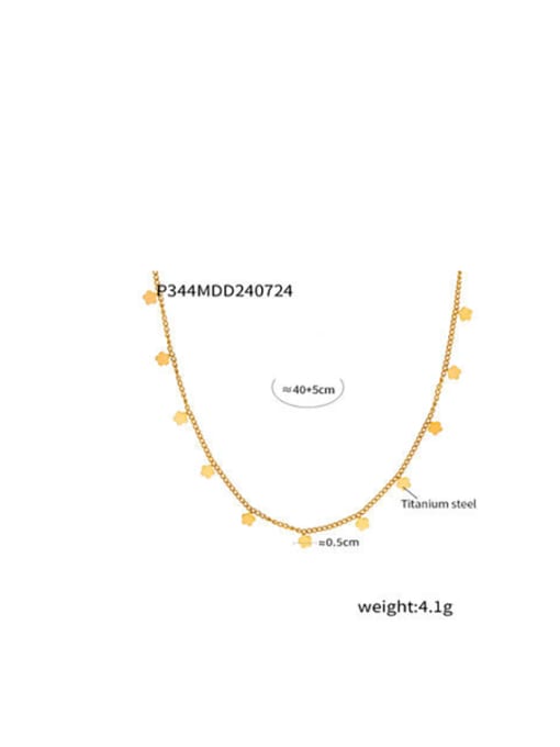 Golden Minimalist Charm Necklace