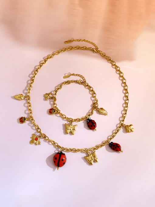 LUXEQA NATURE CHARM BRACELET