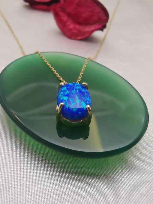 OPAL DAINTY NECKLACE