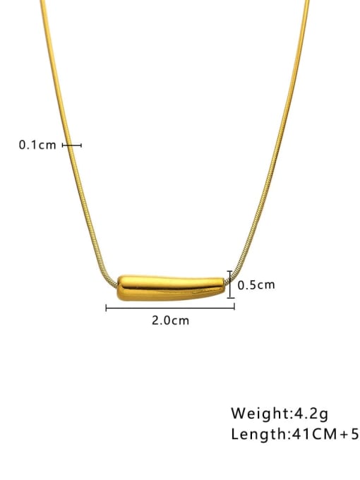 Minimalist Gold Bar Necklace