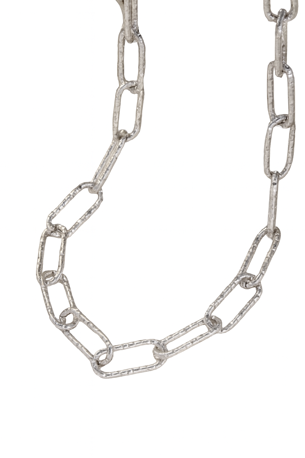Silver Link Chain Necklace