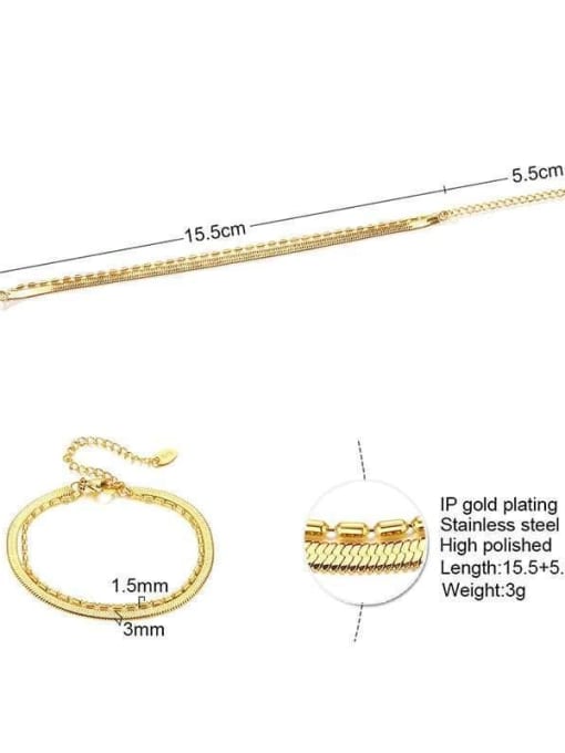 Layered Chain Bracelet