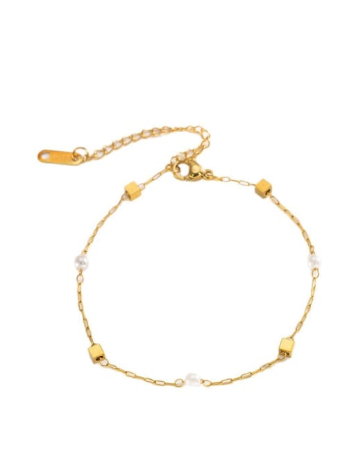 Delicate Beaded Minimalist Necklace & Bracelet Set