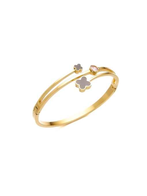 Clover Minimalist Set Bangle