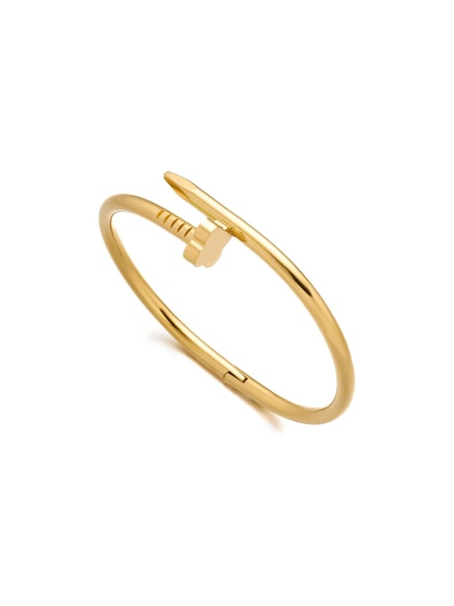 Irregular Nail Trend Band Bangle