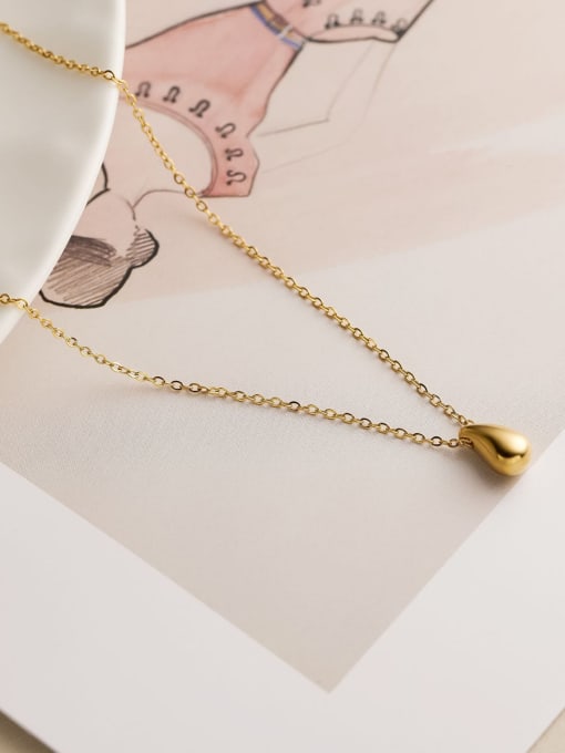 Water Drop Minimalist Necklace