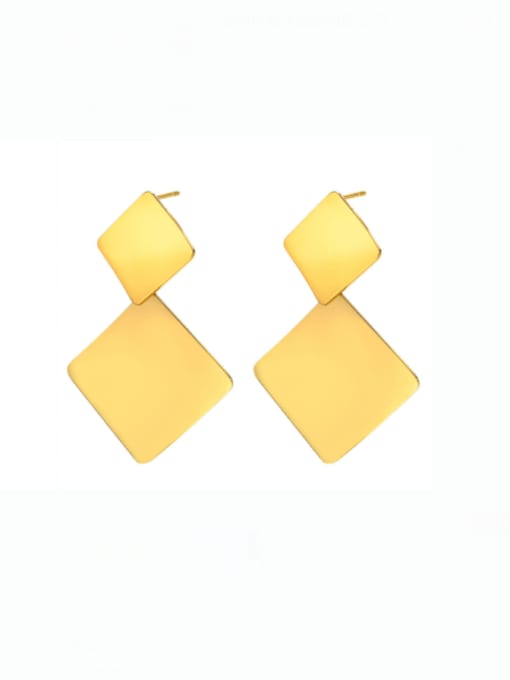 Geometric Statement Earrings