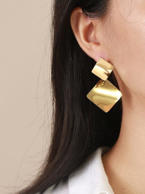 Geometric Statement Earrings
