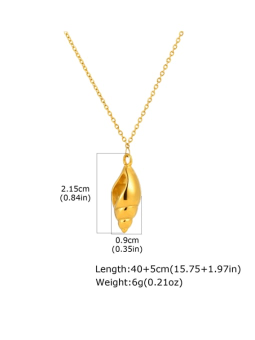 Seashell Pendant Necklace