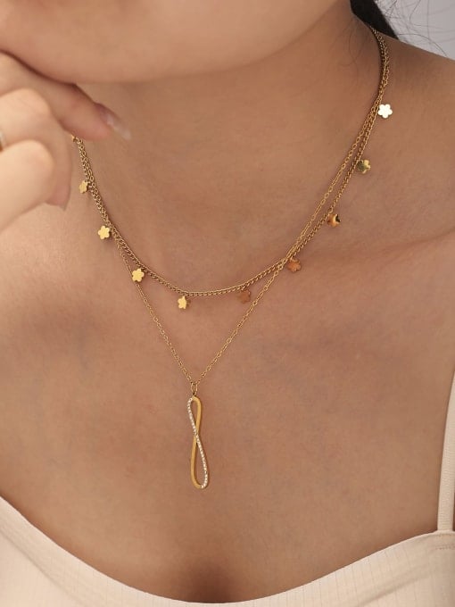 Golden Minimalist Charm Necklace