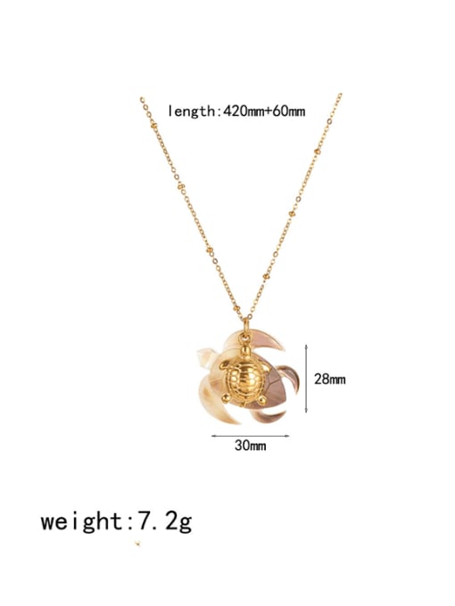 Turtle Pendant Necklace