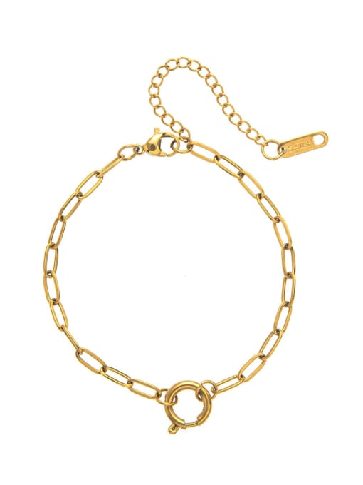 Paper Clip Loop Bracelet