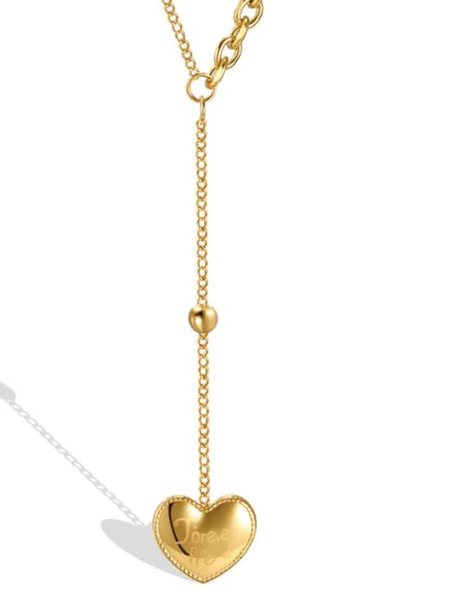 Forever Heart Drop Necklace