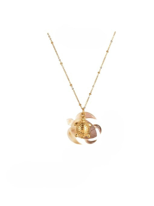 Turtle Pendant Necklace